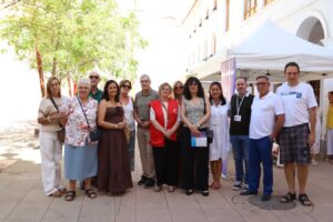 Conclusión del Ciclo Solidario de Manzanares con Mercadillo en la Plaza por Organizaciones del Consejo Municipal de Cooperación al Desarrollo