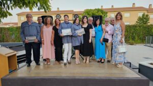 San Blas celebra anualmente su gala de reconocimiento vecinal honrando a Joaquín Sánchez-Cantalejo, Ramoni Jiménez y el CEPA San Blas