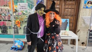 El Área Comercial y Empresarial de la Calle Empedrada, junto con el Ayuntamiento, crea una tarde de terror en la Calle Empedrada