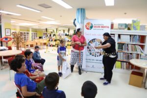Inicio de las Actividades por el Día Mundial de la Salud Mental en la Biblioteca Municipal ‘Lope de Vega’
