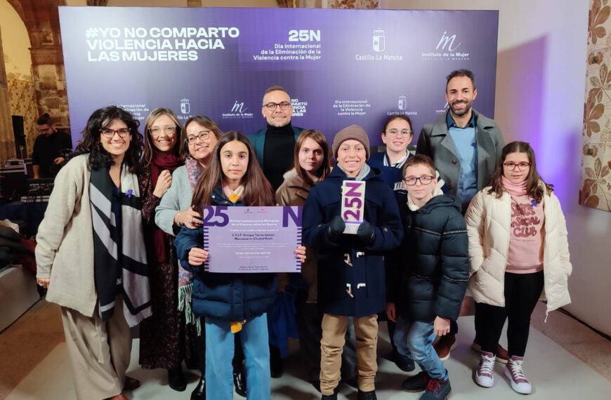 El Gobierno premia al CEIP ‘Tierno Galván’ por su notable lucha contra la violencia machista