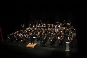 Homenaje a Resti Contreras en el 24º Encuentro Nacional de Bandas, organizado por la Banda de Manzanares AMC Julián Sánchez-Maroto