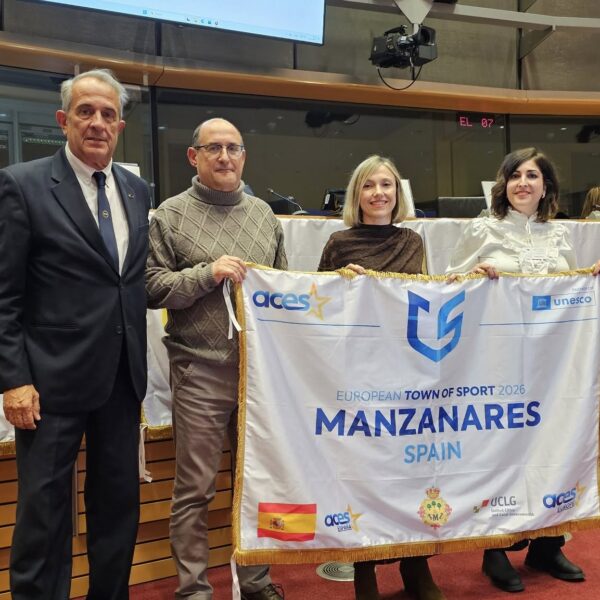 El Parlamento Europeo Corona a Manzanares como la Villa Europea del Deporte 2026: Declaraciones de Laura Carrillo, Concejal de Deportes