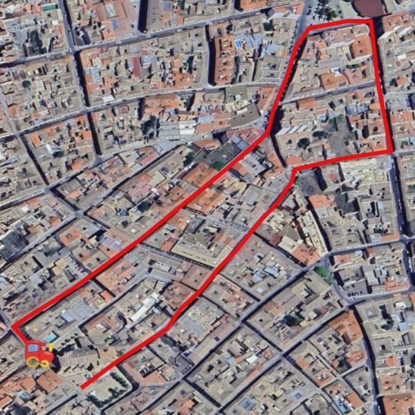 El Tren Eléctrico Infantil Comienza su Recorrido por el Centro de Manzanares este Viernes