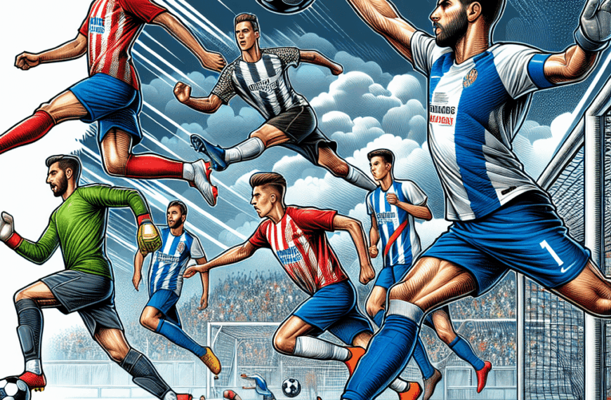 Goleadores destacados en el fútbol regional: los artilleros más letales de la temporada. ¡No te pierdas sus hazañas en el campo de juego!