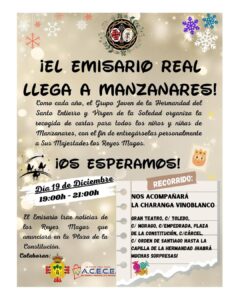 Manzanares se Ilumina con Festividades Navideñas: Tren Eléctrico Infantil, Visita Real y Encuentro Juvenil