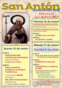 África Crespo da inicio a las Festividades de San Antón 2026 con su Pregón Inaugural