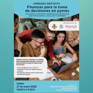 Impulsa tus Finanzas Empresariales: Jornada Online para Pymes y Autónomos/as Próximamente