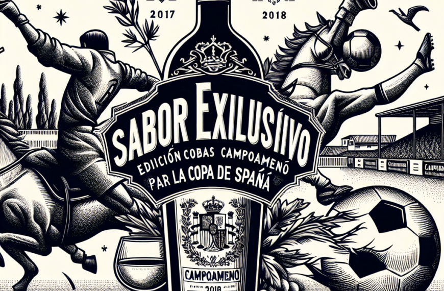 Sabor exclusivo: Edición limitada de Bodegas Campoameno para la Copa de España