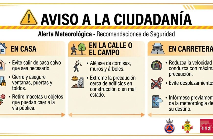 Temporal azota Castilla-La Mancha: #METEOCAM activado y más de 250 incidencias registradas por el 112