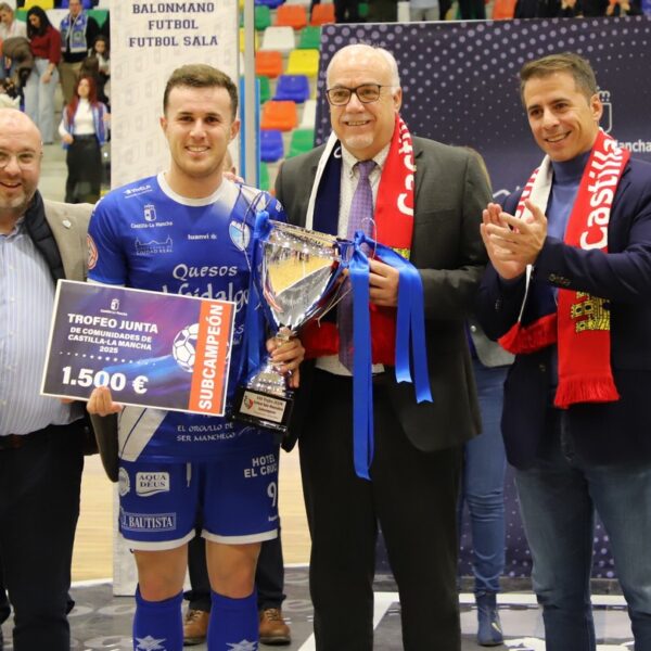 El Fútbol Sala Valdepeñas se corona campeón en el Trofeo Junta de Comunidades de Castilla-La Mancha celebrado en el Manzanares Arena
