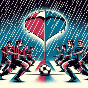 Lucha sin tregua en el duelo entre Manzanares y Sporting de Alcázar: corazón, lluvia y empate al final.