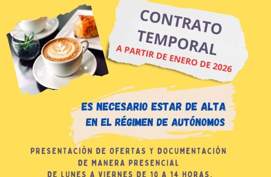 El Centro De Mayores Manzanares Anuncia Oportunidad de Concesión Temporal para Servicio de Cafetería: Invitación Abierta a Interesados