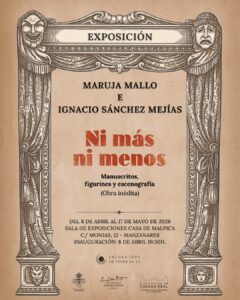 Estreno mundial: La exposición revela por primera vez los diseños inéditos de Maruja Mallo para la obra teatral ‘Ni más ni menos’ de Ignacio Sánchez Mejías