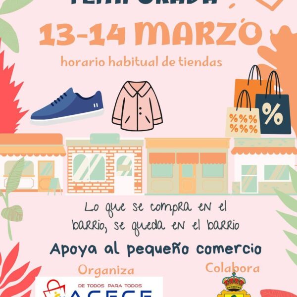 Fin de Temporada: Rastrillo en la Calle Empedrada Este Viernes y Sábado, Un Esfuerzo por la Promoción de Comercio Local