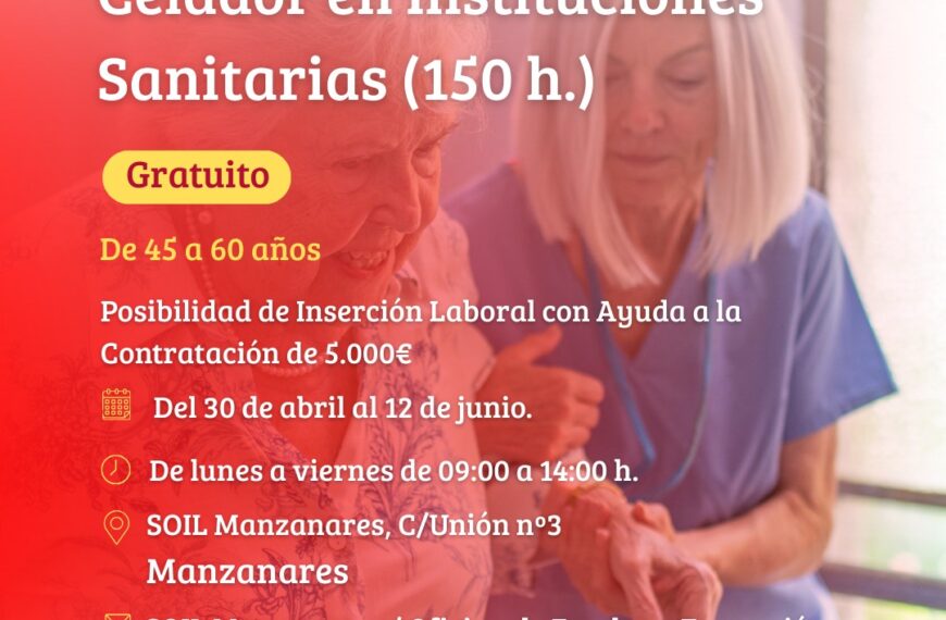 Introducción a la Nueva Formación de Empleo para Celadores en Instituciones Sanitarias: Una Iniciativa de 150 horas del Servicio SOIL