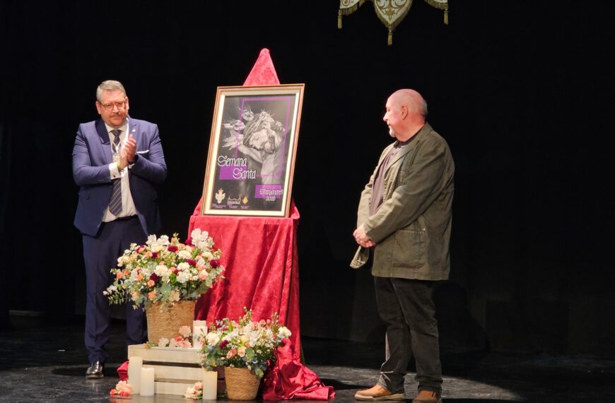 Presentación del Cartel y Guía del Libro de Semana Santa 2026 por la Junta Cofradías Manzanares con Homenaje a Rafael Torres como Cofrade Distinguido