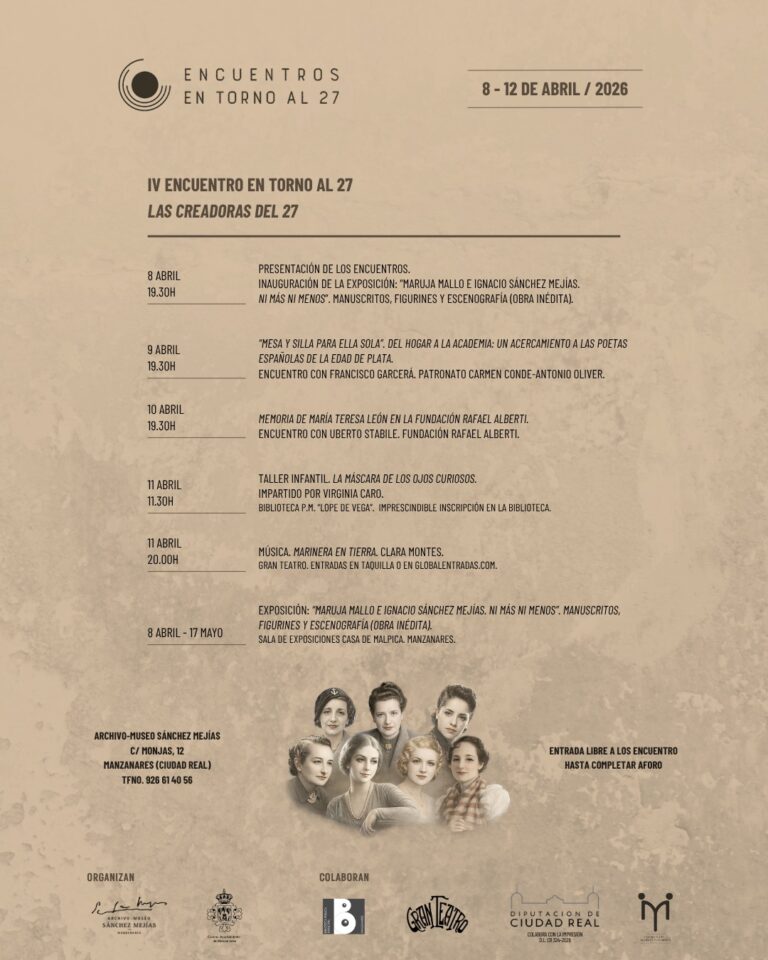 Fin de Semana de Encuentros Culturales con Protagonistas del 27 y Estreno de ‘Marty Supreme’ en el Gran Teatro