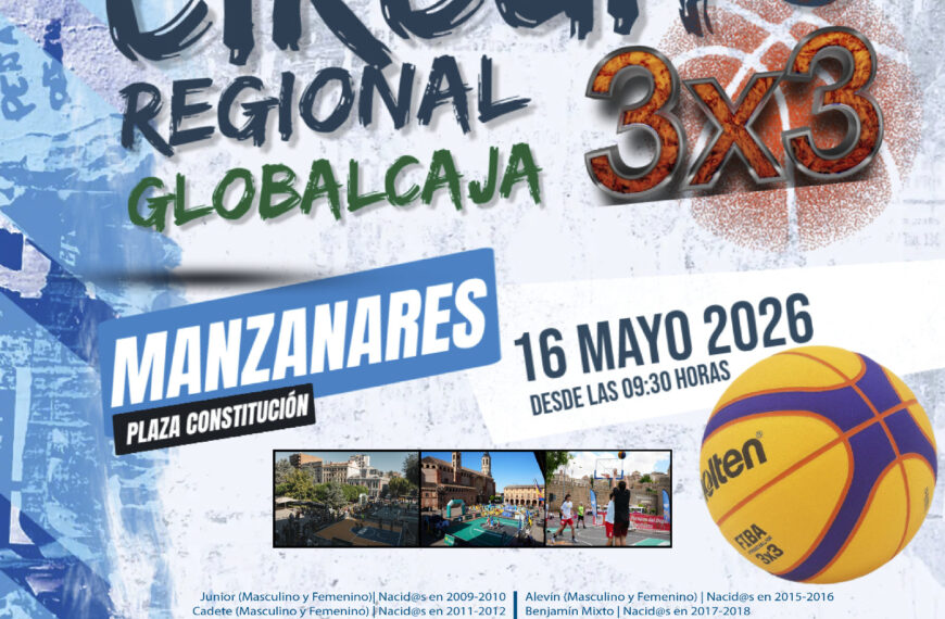 Manzanares da el Pistoletazo de Salida al Circuito 3×3 Globalcaja 2026: ¡Inscríbete Ya!