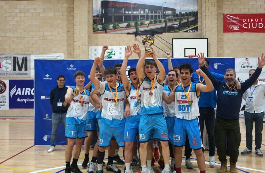 CB Sonseca campeón de la 1ª autonómica de baloncesto de CLM