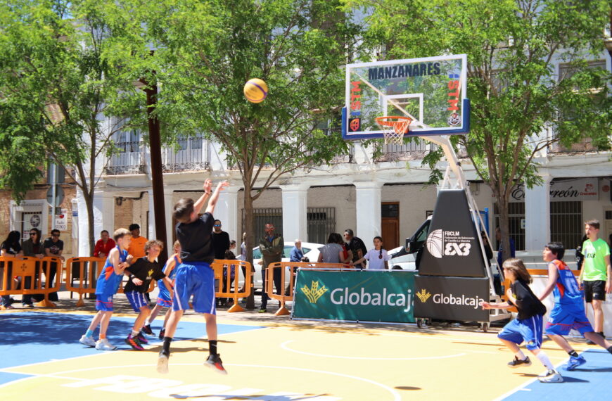 El Circuito Regional 3×3 de Globalcaja Atrae a 200 Participantes, Generando Enorme Entusiasmo en la Plaza de la Constitución