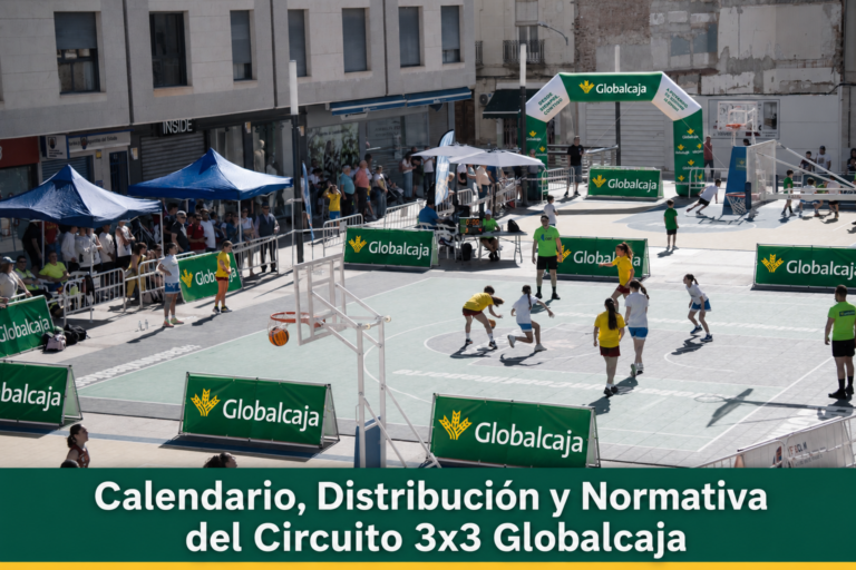 Manzanares inaugura el Circuito 3×3 Globalcaja 2026 de baloncesto