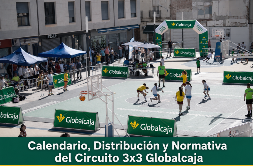Manzanares inaugura el Circuito 3×3 Globalcaja 2026 de baloncesto