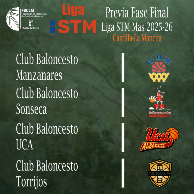 La Liga STM masculina decide su campeón en Manzanares el 9 de mayo