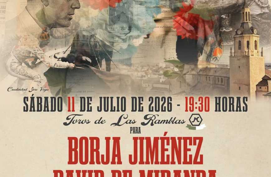 Cartel de Triunfadores: Borja Jiménez, David de Miranda y Samuel Navalón encabezan la Feria de Manzanares