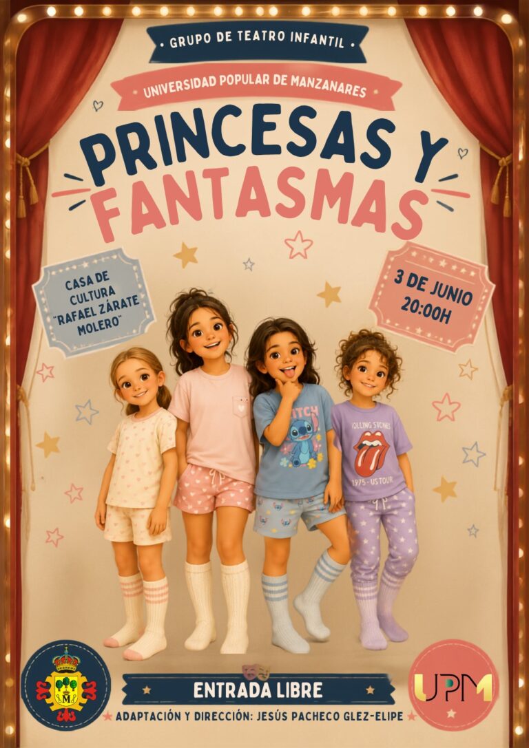 Princesas y Fantasmas’: La Obra de Teatro Infantil que Destaca en la Agenda Cultural de la Semana en Manzanares