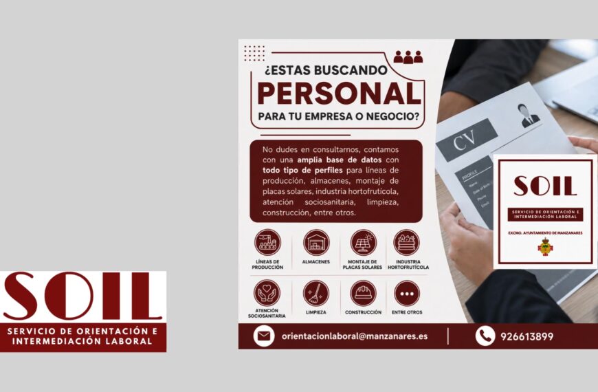 Resumen Semanal de Empleos y Formaciones: Ofertas Vigentes y Noticias Relevantes en Manzanares (12/06/2026)
