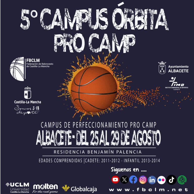 La FBCLM abre el plazo para el Campus Órbita Procamp 2026 en Albacete