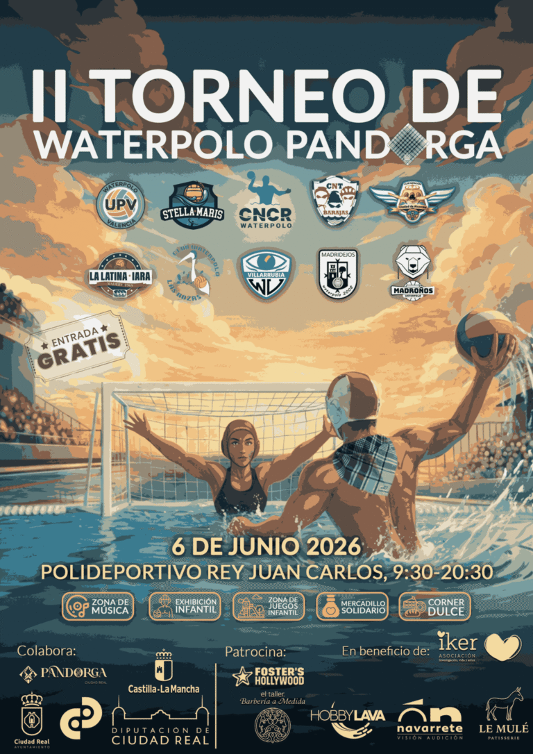 El II Torneo de Waterpolo Pandorga trae 13 equipos a Ciudad Real