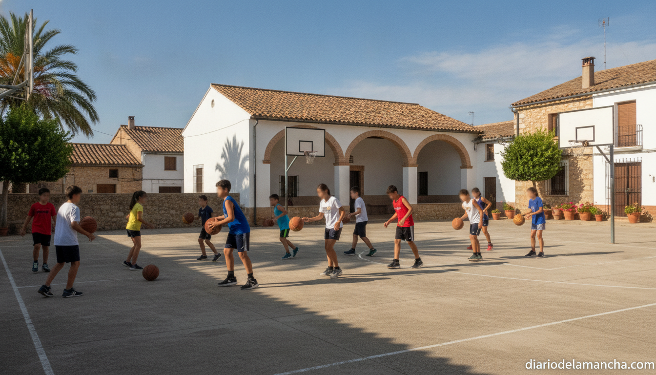 Arenales de San Gregorio celebra su campus de baloncesto de verano