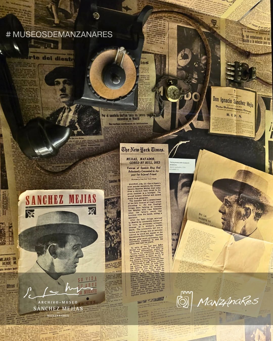 Conmemorando el Ocaso de Ignacio Sánchez Mejías: Un Vistazo Atrás al 11 de Agosto de 1934 en Manzanares