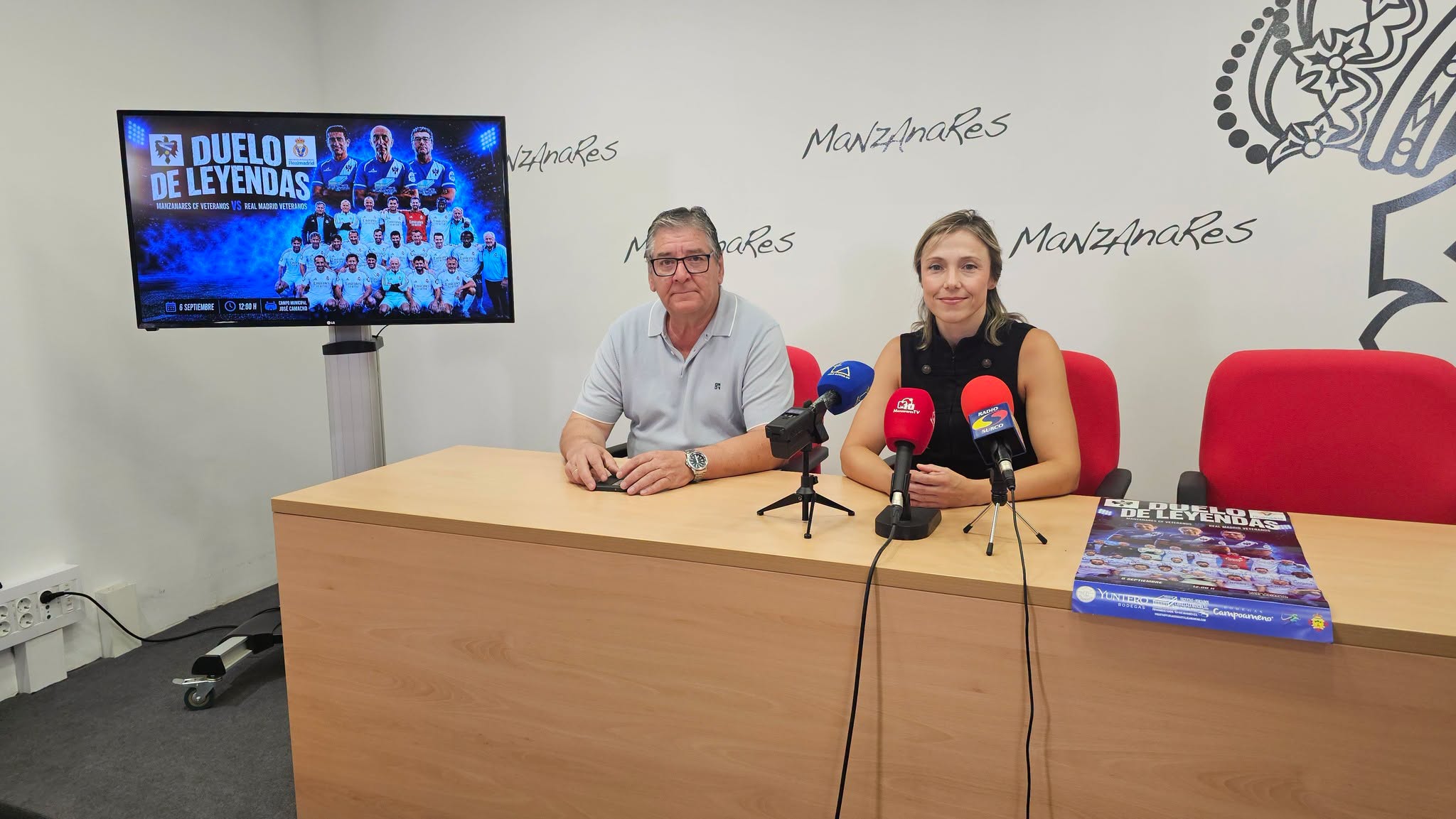 El ‘Duelo de Leyendas’ entre Manzanares CF y Real Madrid Veteranos Regresa al ‘José Camacho’ este Domingo