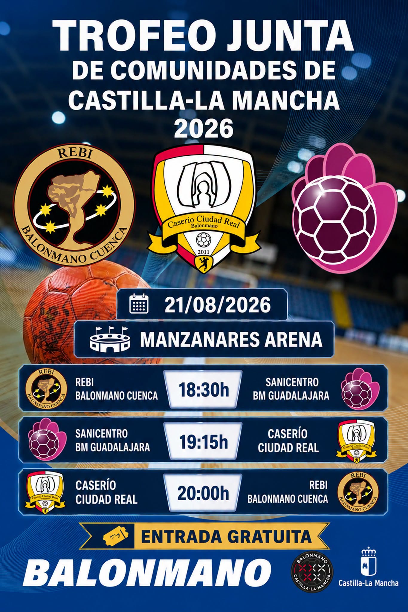 Semana de Deporte Élite en Villa Europea del Deporte 2026: Destacan Fútbol Femenino Albacete-Córdoba y Trofeo JCCM de Balonmano