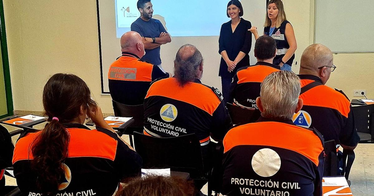 21 voluntarios de Protección Civil de Ciudad Real se forman en emergencias y atención a personas con discapacidad