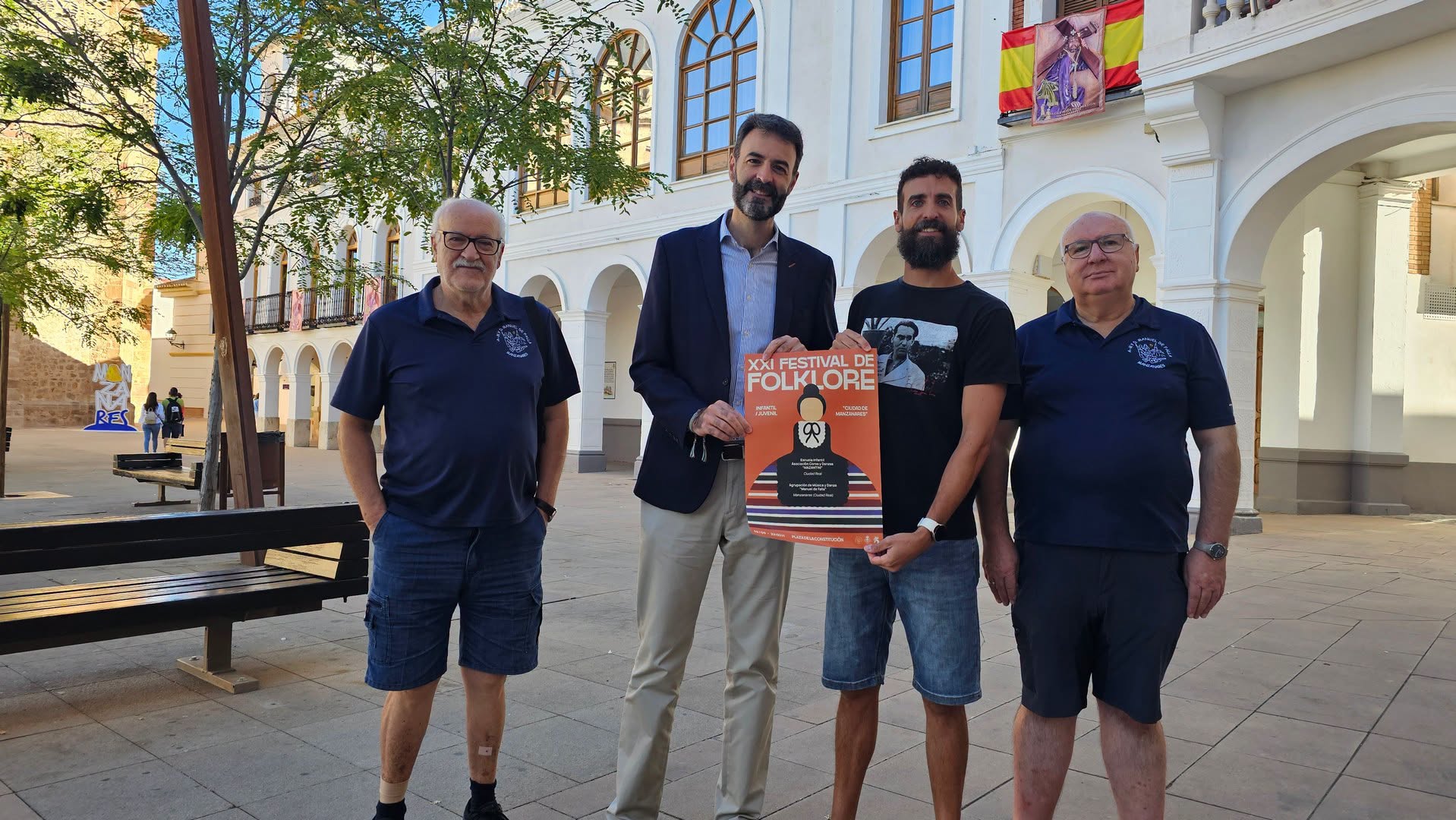 Fin de Semana de Folclore en Manzanares: Manuel De Falla-Amyd presenta el XXI Festival Infantil-Juvenil con el grupo Mazantin
