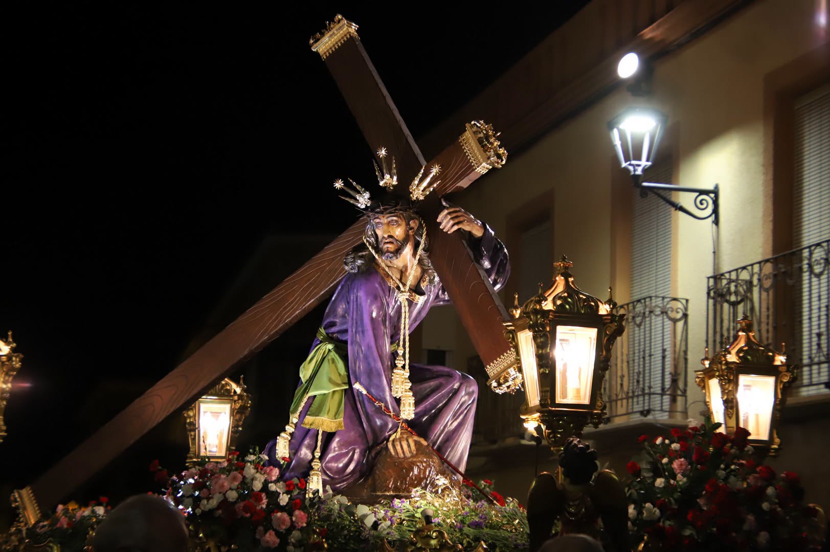Inicia el Primer Fin de Semana de Fiestas Patronales con el Traslado de la Imagen de Nuestro Padre Jesús del Perdón