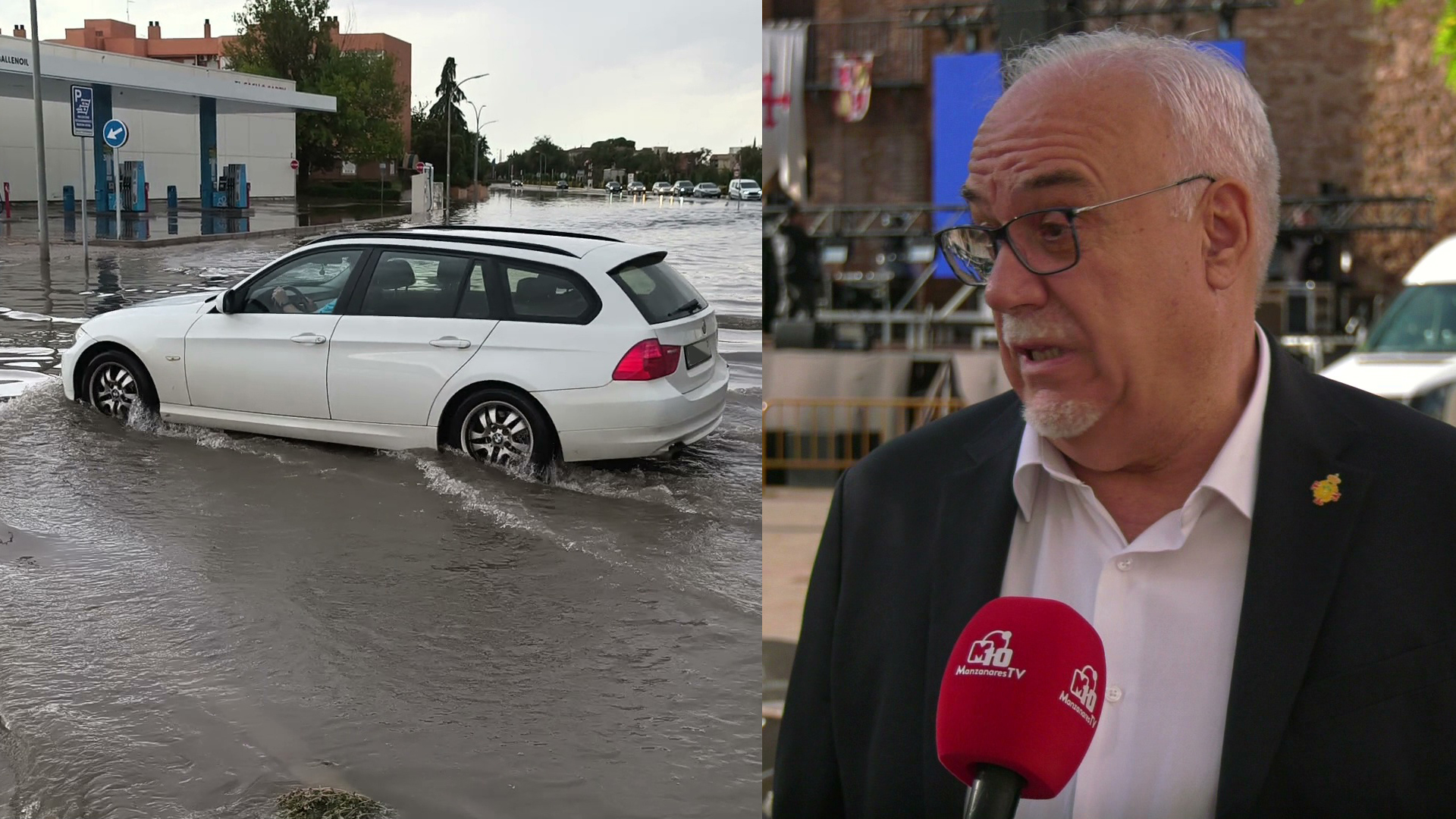 Alcalde Julián Nieva Agradece la Ausencia de Daños Personales Tras Fuerte Tormenta de la Tarde
