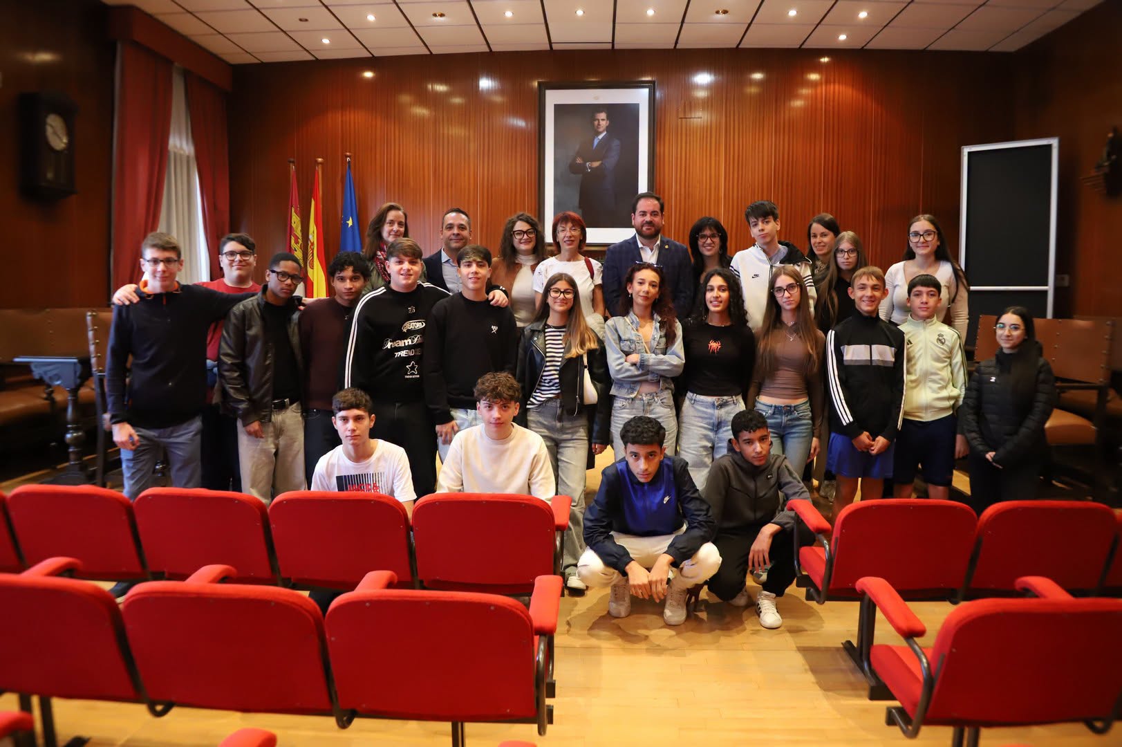 Estudiantes del I.E.S. Pedro Álvarez de Sotomayor y el Centro Italiano Ciampoli-Spaventa Participan en Intercambio Cultural en Manzanares