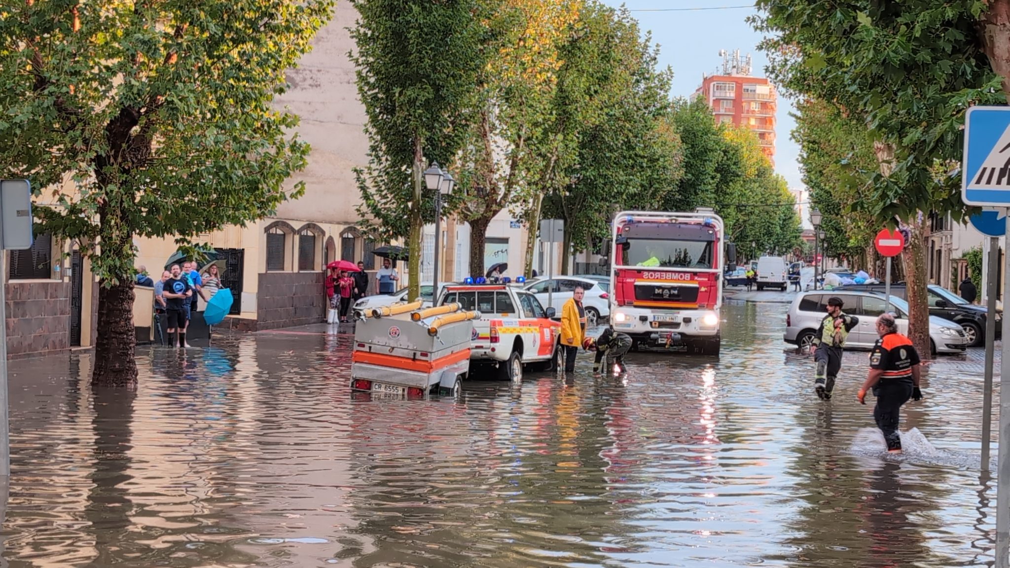 Manzanares enfrenta su tercera tormenta seguida desde el viernes: Alcalde Julián Nieva resalta la eficaz respuesta municipal para la recuperación